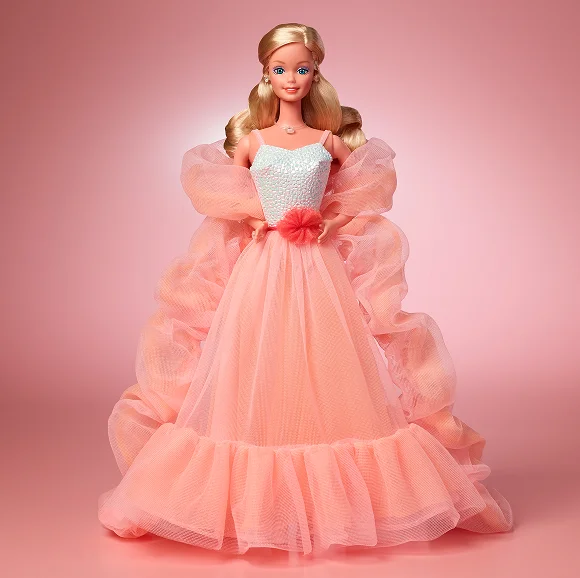 Peaches ‘n Cream Barbie Doll Blonde Hair