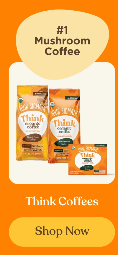 #1 Mushroom Coffee | Think Coffees | Shop Now