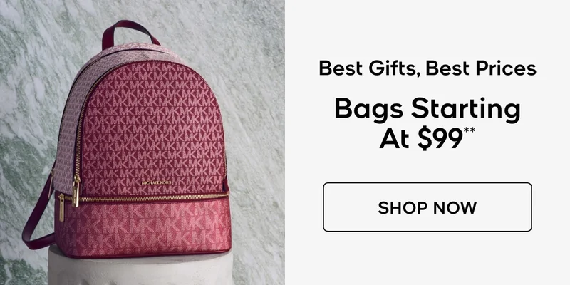Best Gifts, Best Prices Bags Starting At $99**