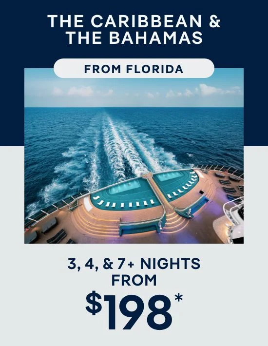 3 & 4 Nights From Miami – Click to View Cruises & Book Now