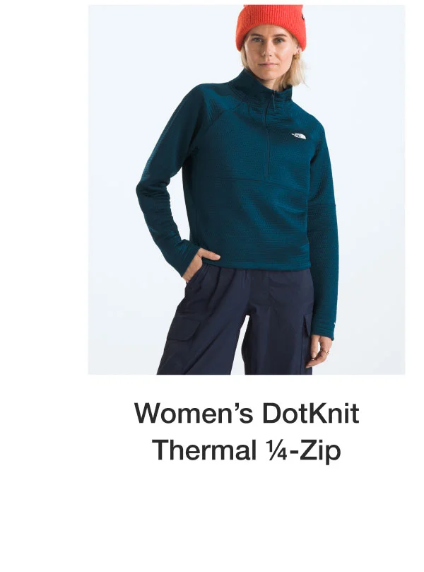Women's DotKnit Thermal 1/4-Zip