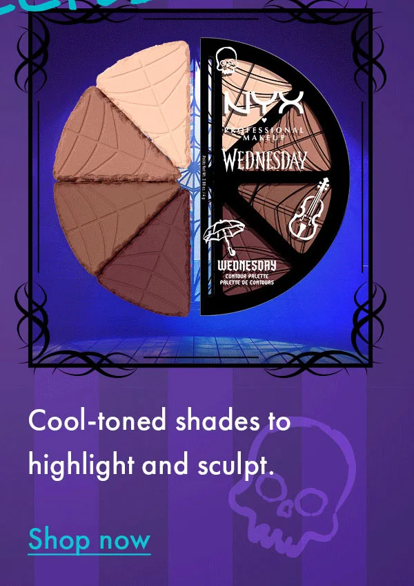Wednesday Stained Glass Contour Palette