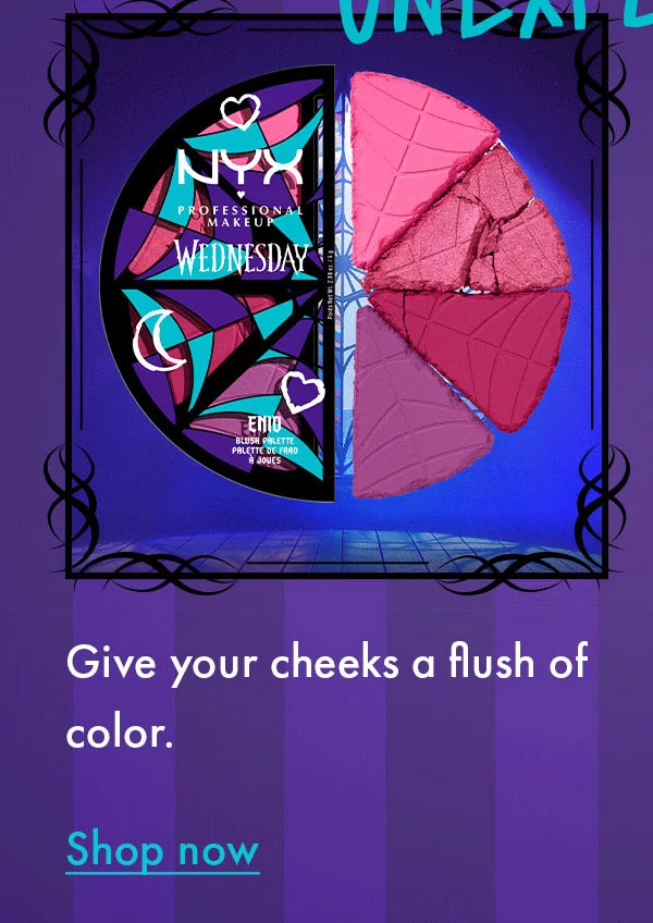 Wednesday Stained Glass Blush Palette