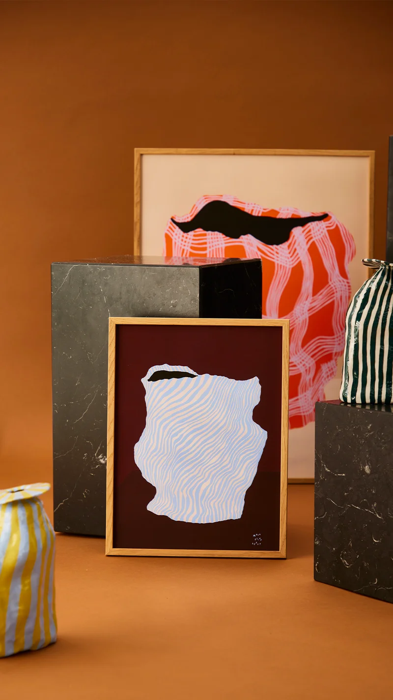 From object to art; art print