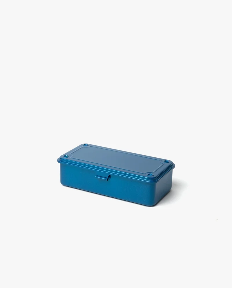 Image of Toyo Steel Stackable Storage Box T-190 (Blue)