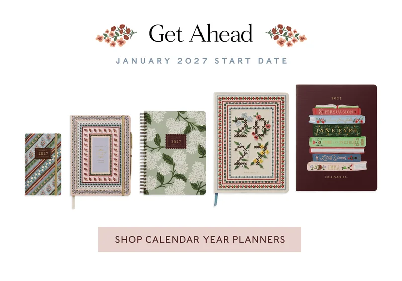 Get Ahead - JANUARY 2027 START DATE | SHOP CALENDAR YEAR PLANNERS