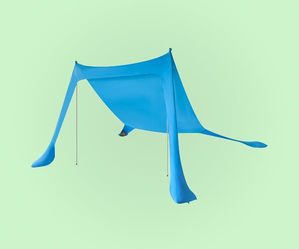 Portable 4‑person Sun Shade with UPF 50+ UV Protection ‑ 7' x 7' x 7'