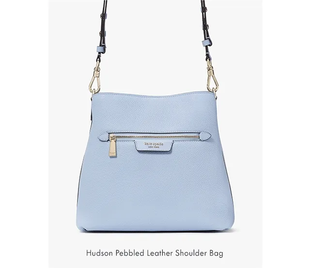 Hudson Pebbled Leather Shoulder bag