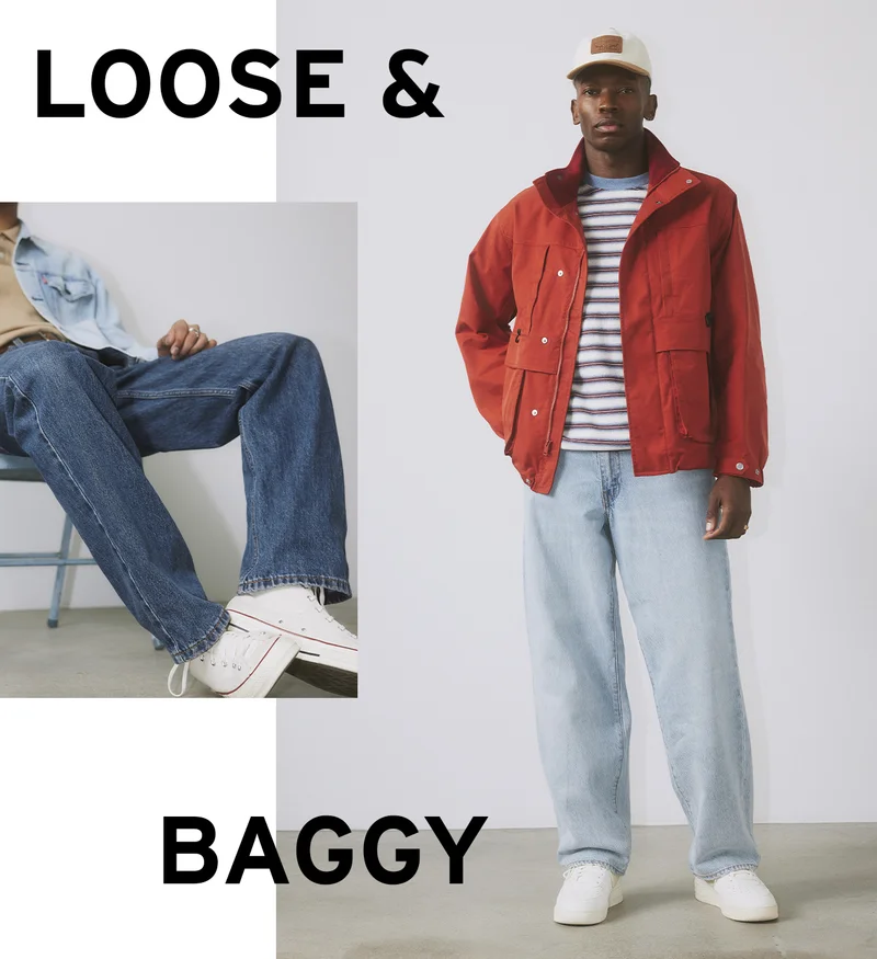 SHOP LOOSE AND BAGGY