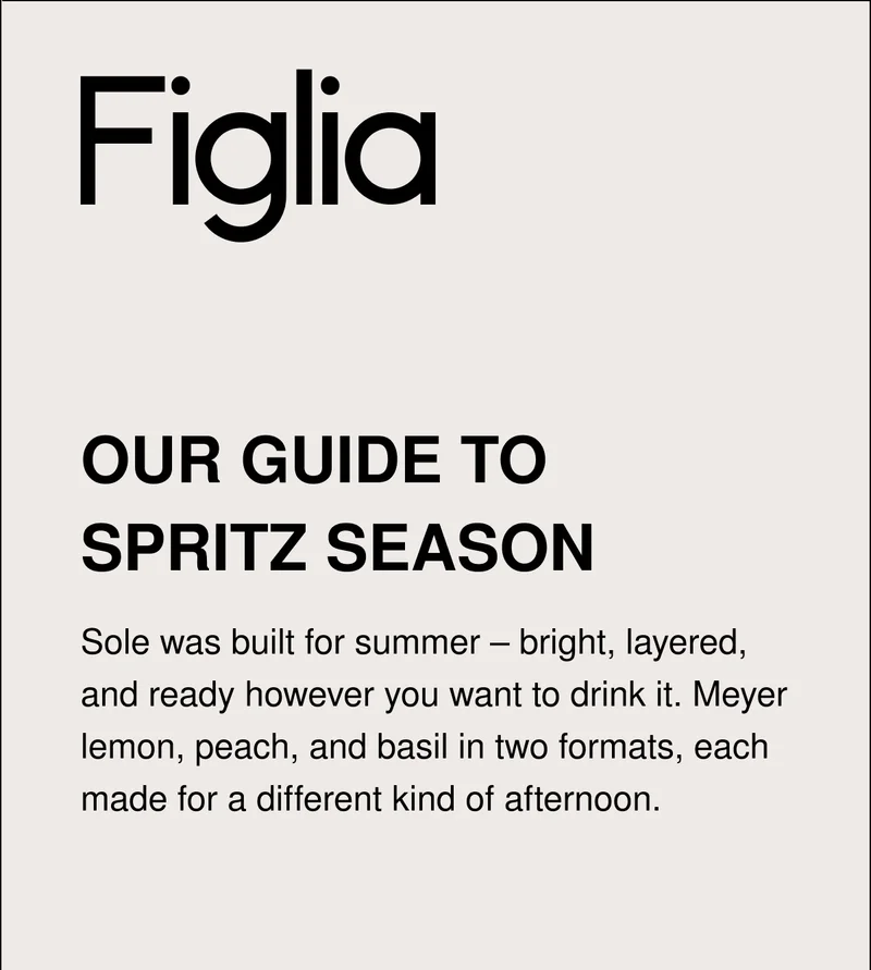 OUR GUIDE TO SPRITZ SEASON