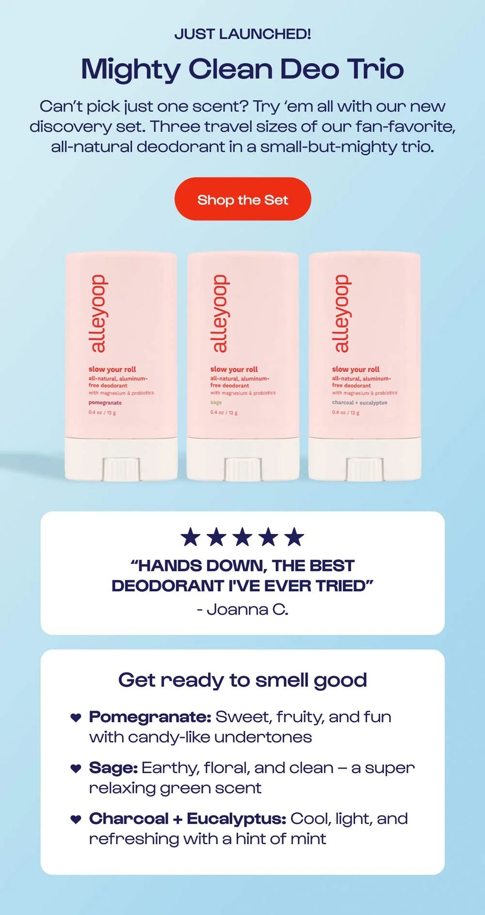 Mighty Clean Deo Trio