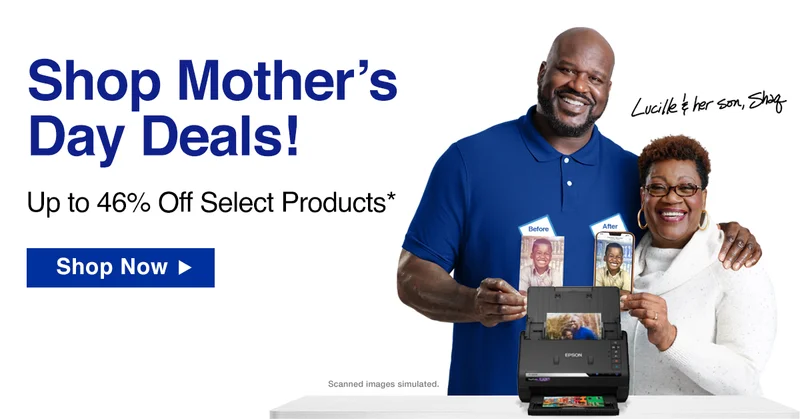 Shop Mother's Day Deals, up to 46% off select products* - Shop Now.