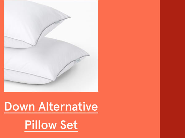 Down Alternative Pillow Set