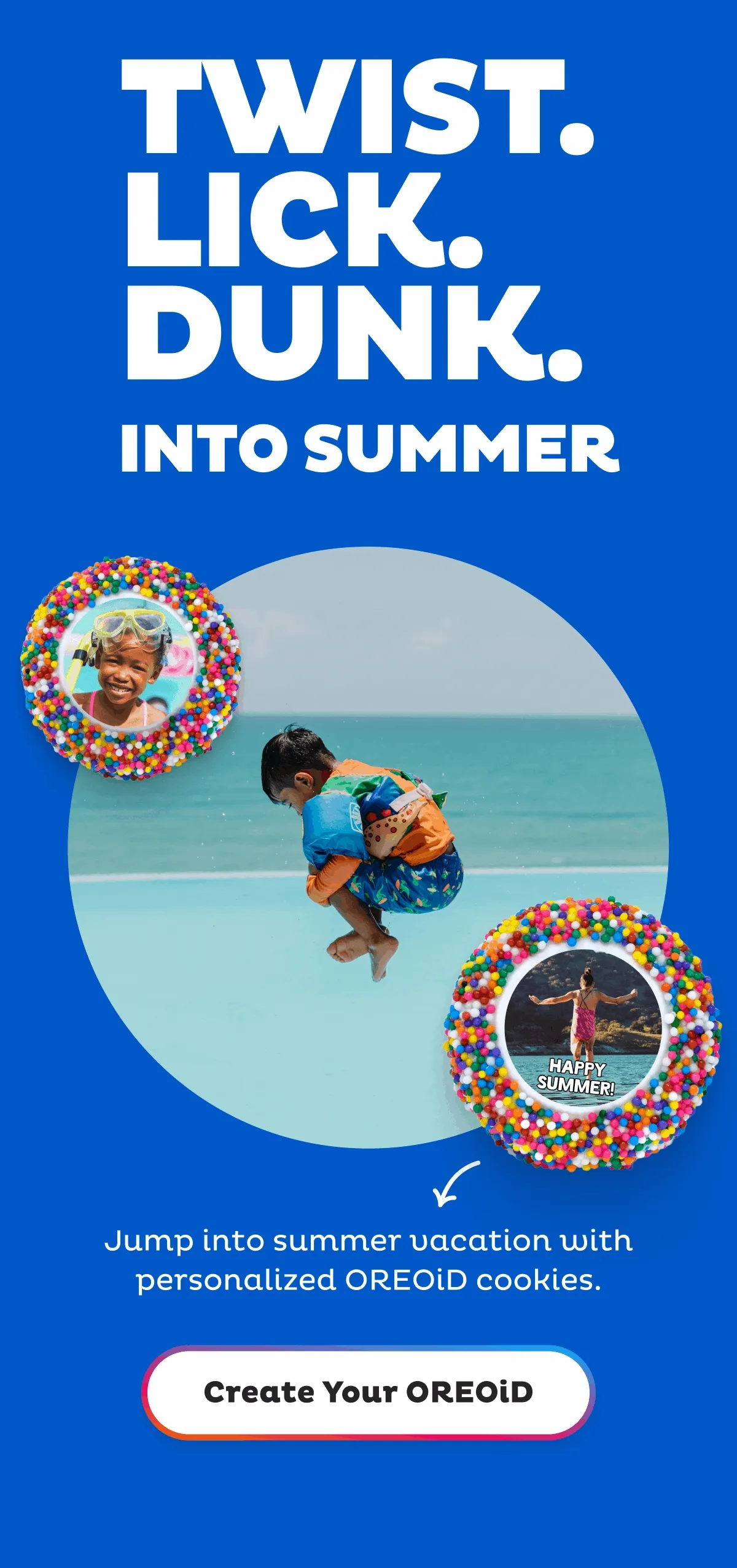 Create an OREOiD inspired by the summer!