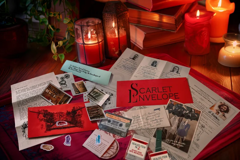 Image of Scarlet Envelope: Secret Society