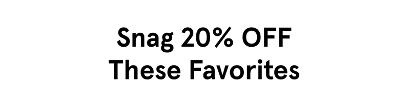 Snag 20% OFF Skincare