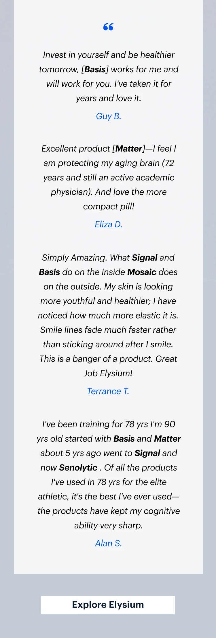 Explore Elysium