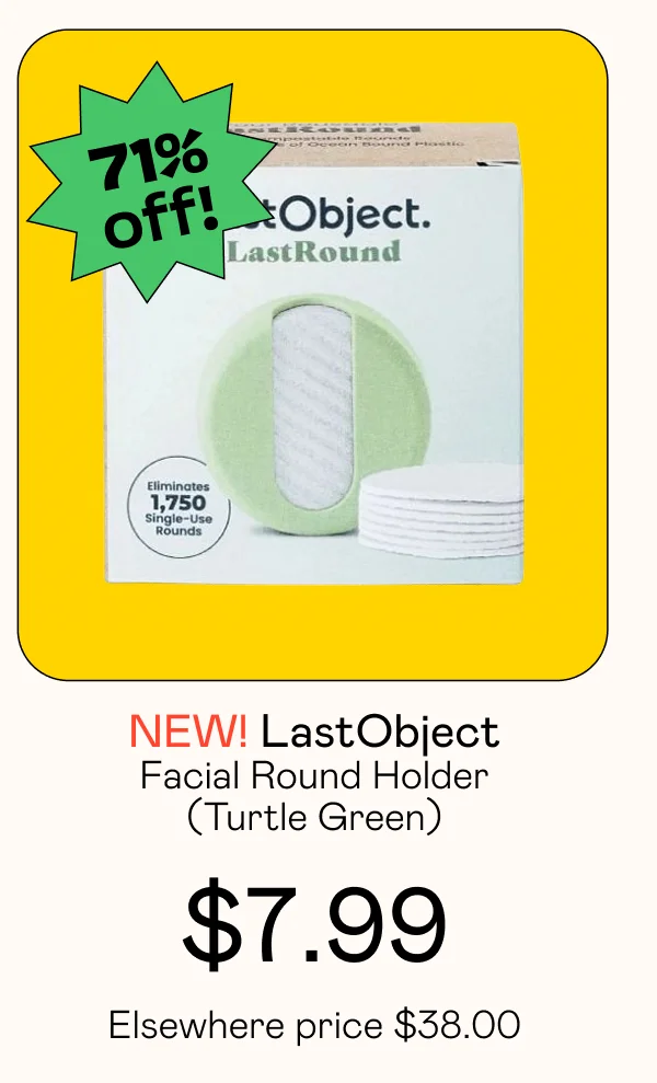 Facial Round Holder - Turtle Green