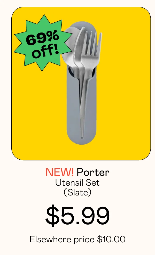 Utensil Set - Slate