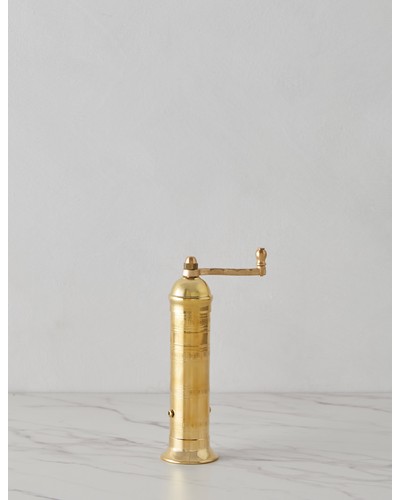 Atlas Brass Pepper Mill-8"