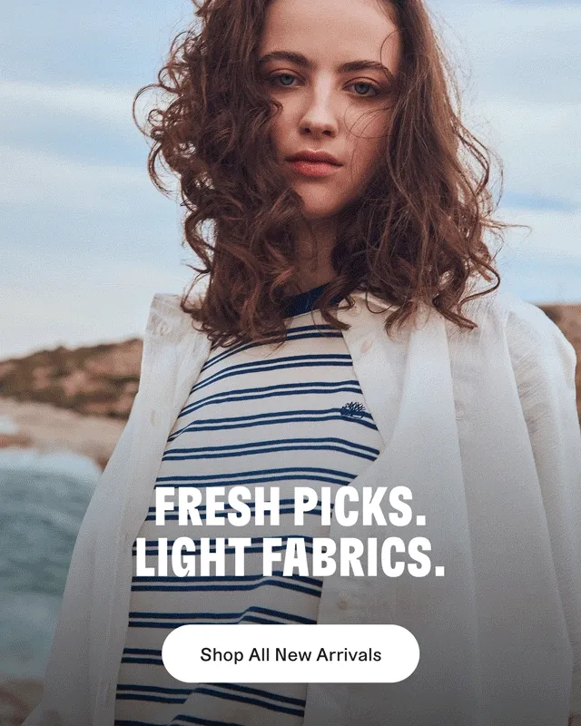 Fresh Picks. Light Fabrics. Shop All New Arrivals.