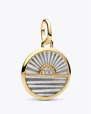 Sunrise Medallion Charm