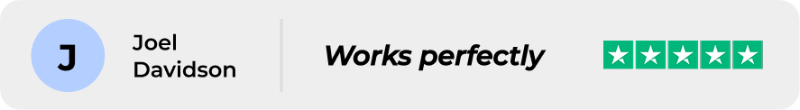 Works perfectly