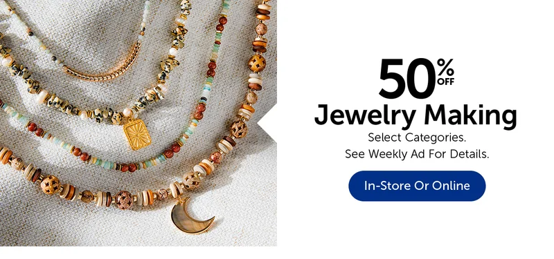 50% Off Jewelry Making