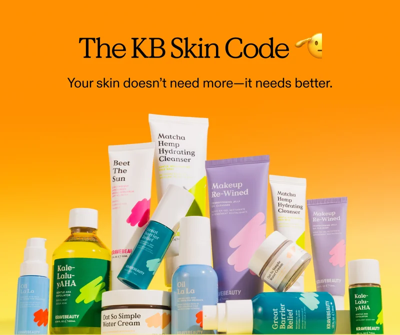 The KB Skin Code 🫡 Your skin doesn’t need more—it needs better.