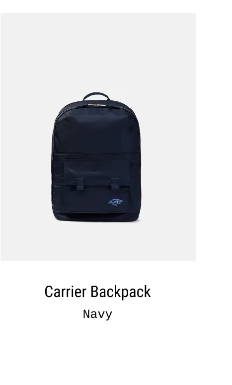 Carrier Backpack Navy