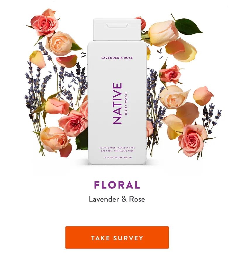 FLORAL | Lavender & Rose | TAKE SURVEY