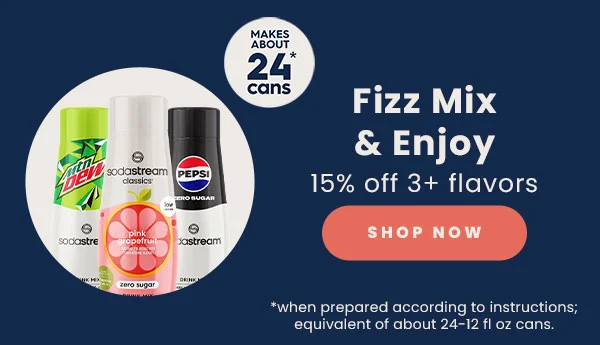 Enjoy 15% off 3+ flavors