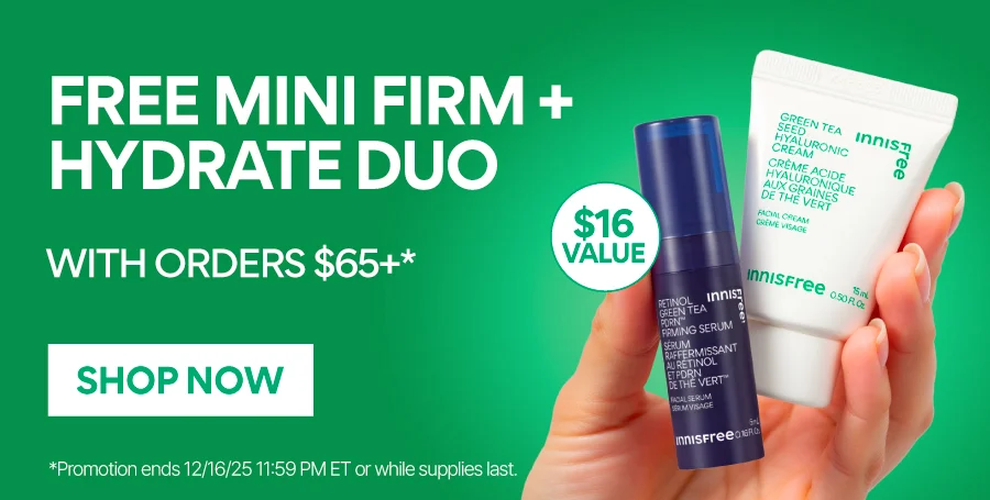 FREE MINI FIRM + HYDRATE DUO WITH ORDERS $65+