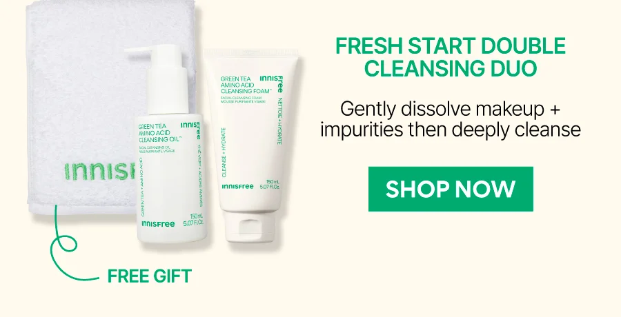 FRESH START DOUBLE CLEANSING DUO WITH FREE PLUSH TOWEL