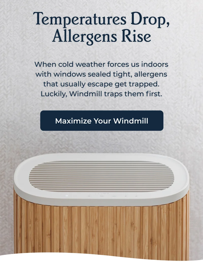 Temperatures Drop, Allergens Rise