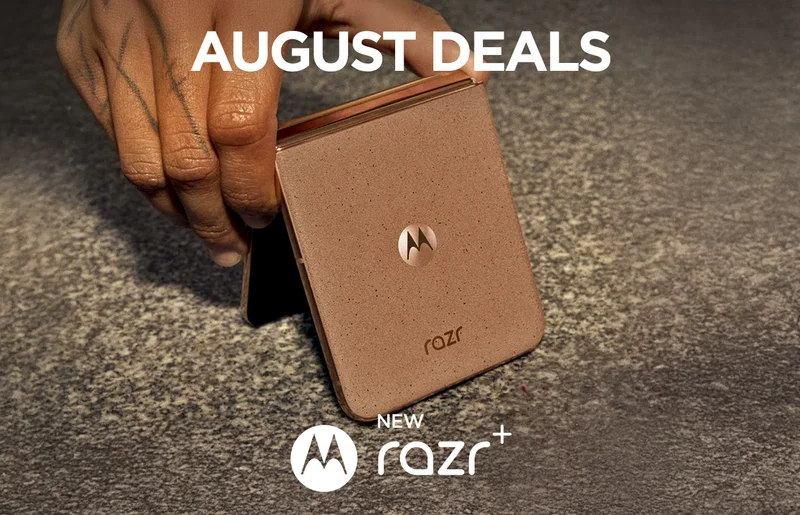 August Deals - new motorola razr+ 2025
