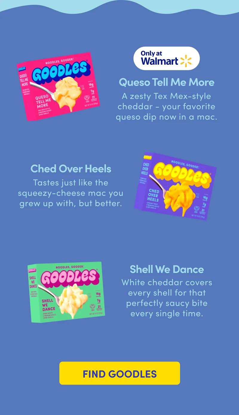 Queso Tell Me More, Ched Over Heels, Shell We Dance | FIND GOODLES