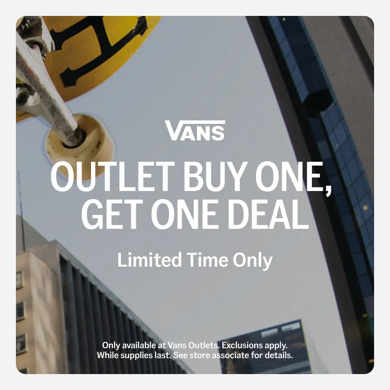 Outlet Buy One, Get One Deal