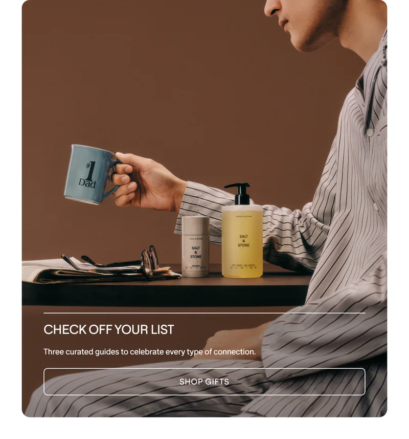 THE GIFT GUIDE IS HERE. SHOP NOW.