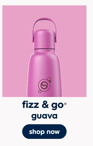 Sodastream Fizz & Go™ Insulated Stainless Steel Carbonating Bottle Guava 30.4 oz