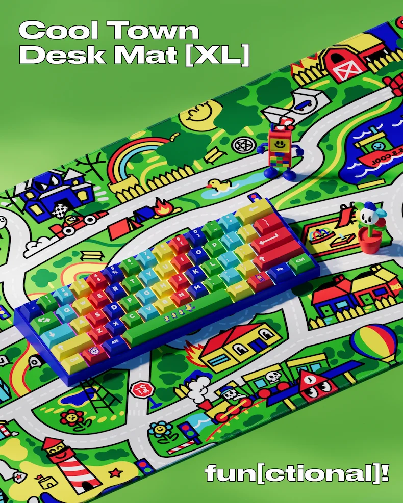 Wow desk mats!