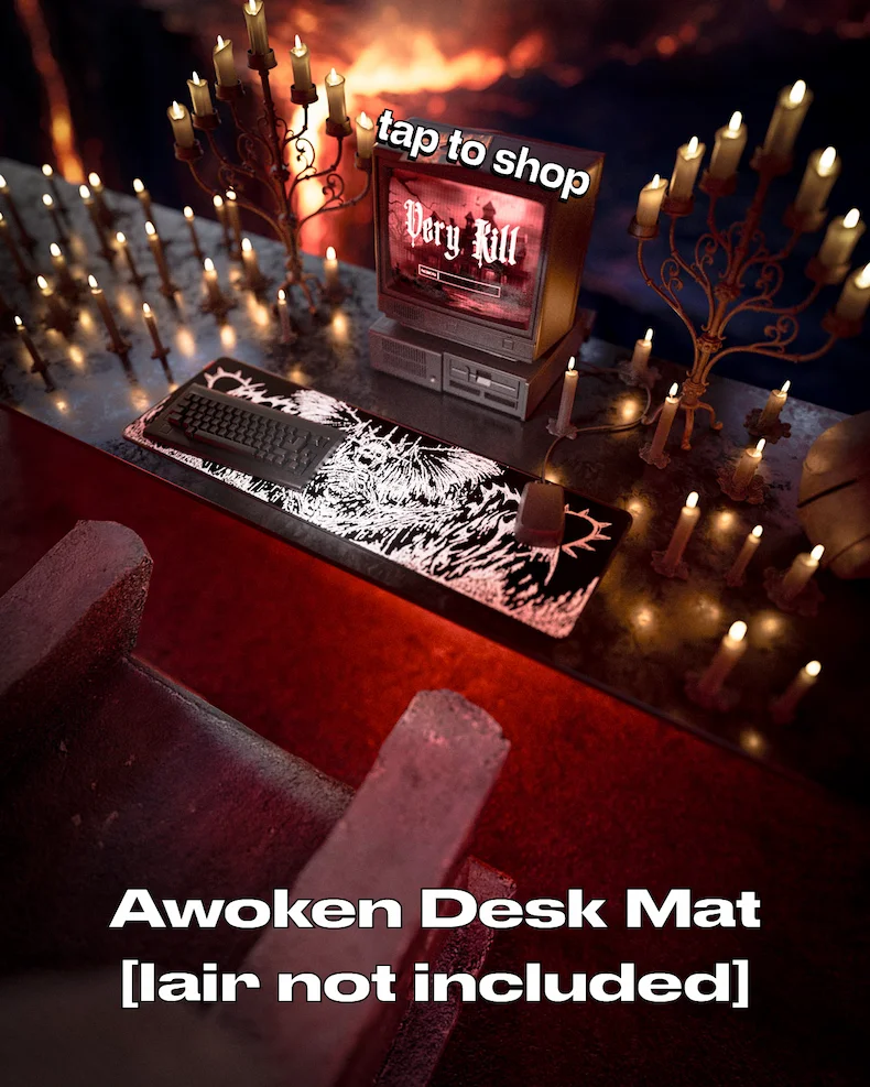 awoken desk mat