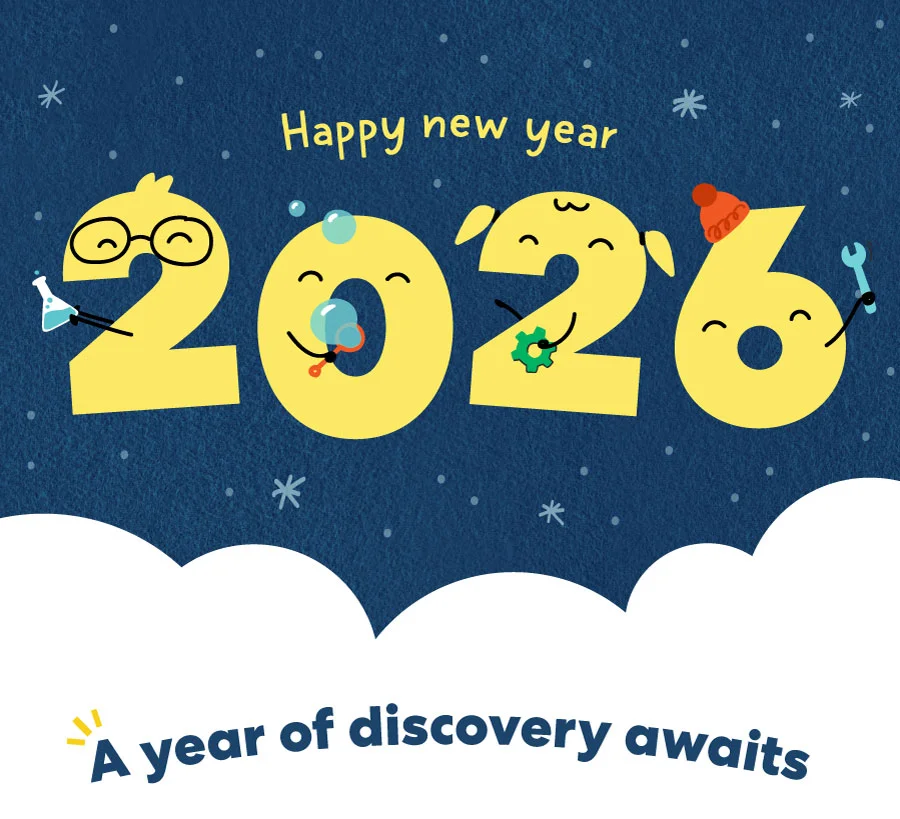 Happy new year! A year of discovery awaits