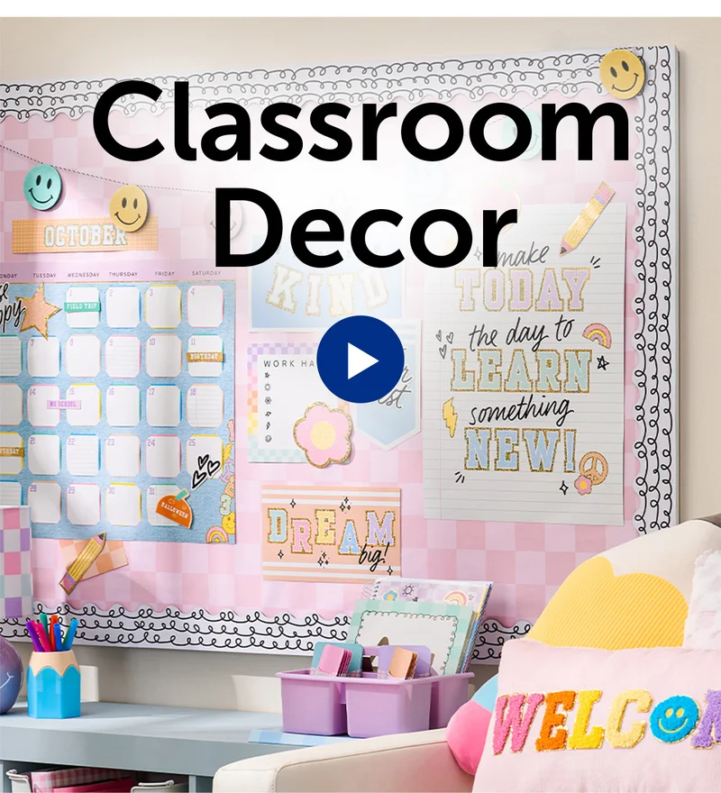 Classroom Decor Video