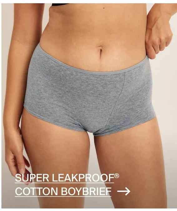 Super Leakproof Cotton Boybrief ->