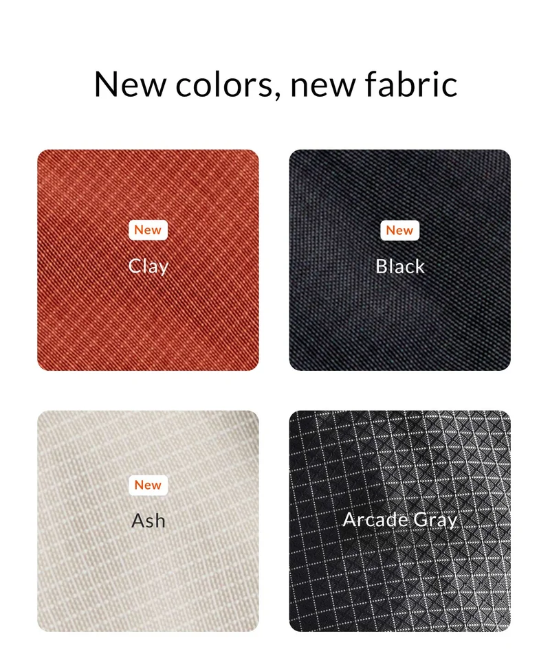 New colors, new fabric