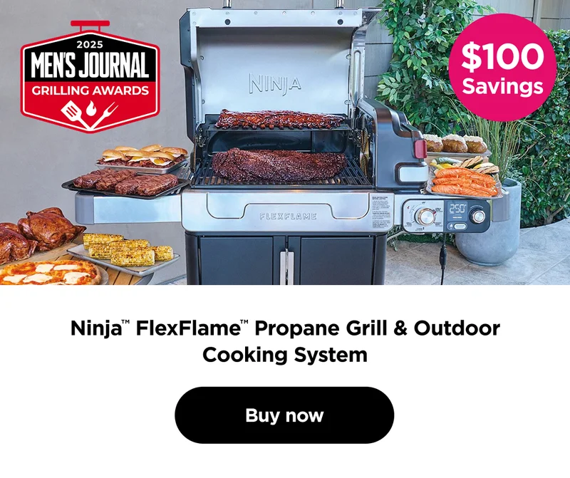 Ninja™ FlexFlame™ Propane Grill & Outdoor Cooking System