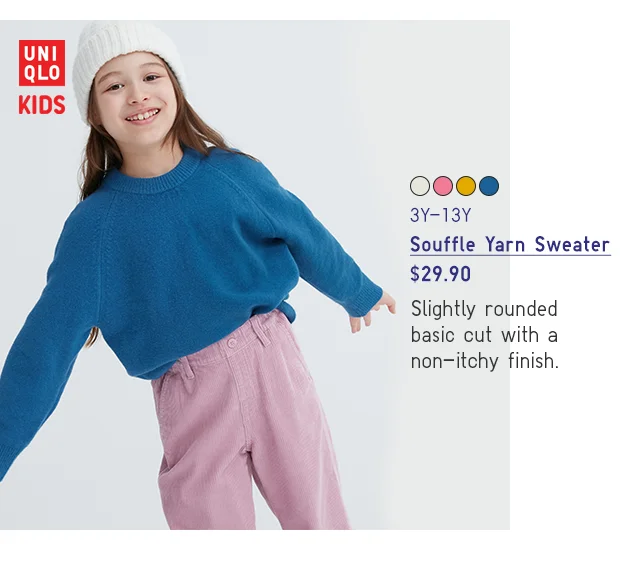 PDP5 - KIDS SOUFFLE YARN SWEATER