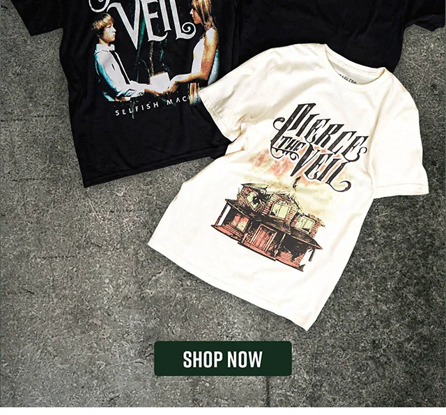 HT and Pierce the Veil. Shop Now