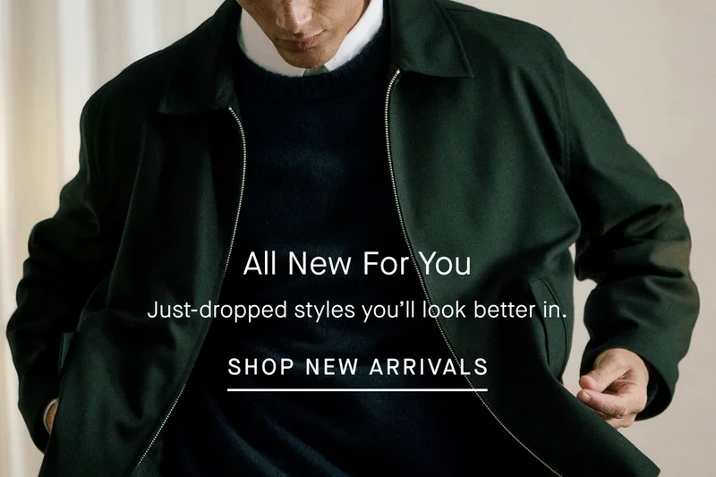 Image | All New For You | Just-dropped styles you’ll look better in. | Shop New Arrivals